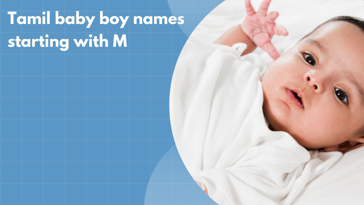 Tamil baby boy names starting with M