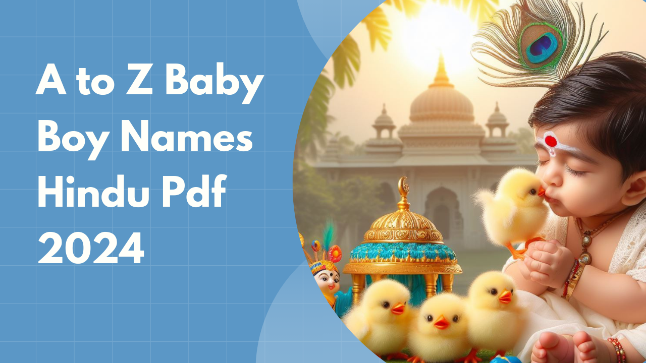 A to Z Baby Boy Names Hindu Pdf 2024