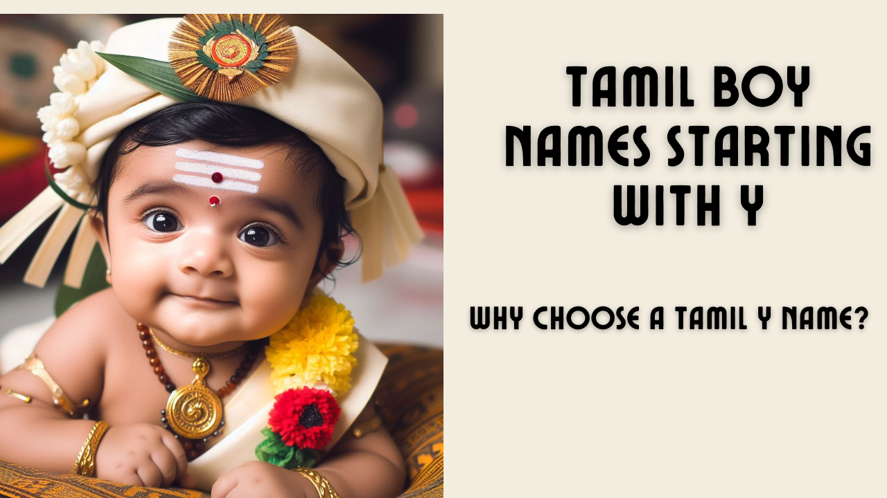Modern Tamil Boy Names Starting With Y