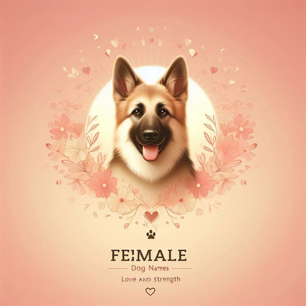 Female Dog Names with Meanings of Love and Strength