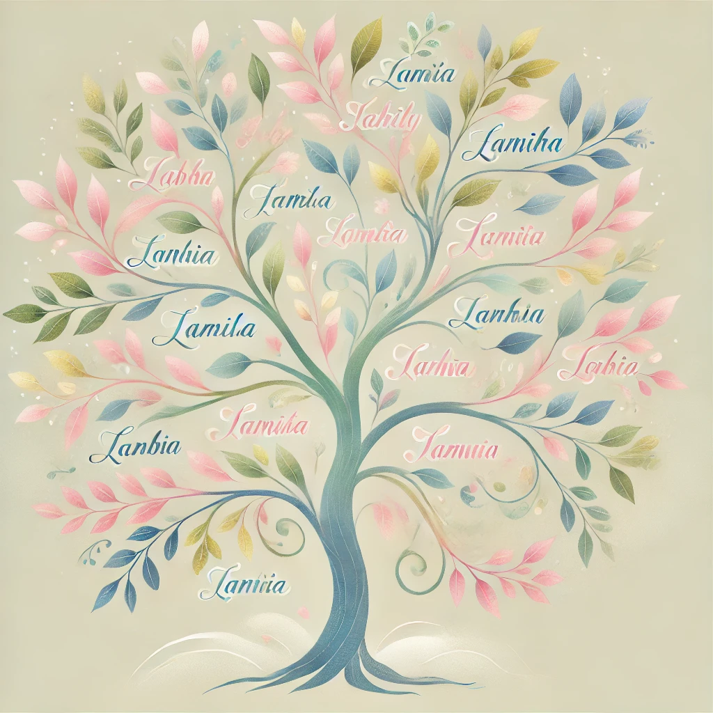 Illustration of Native American symbols and colonial settlers, highlighting the cultural heritage of uncommon American-origin baby names